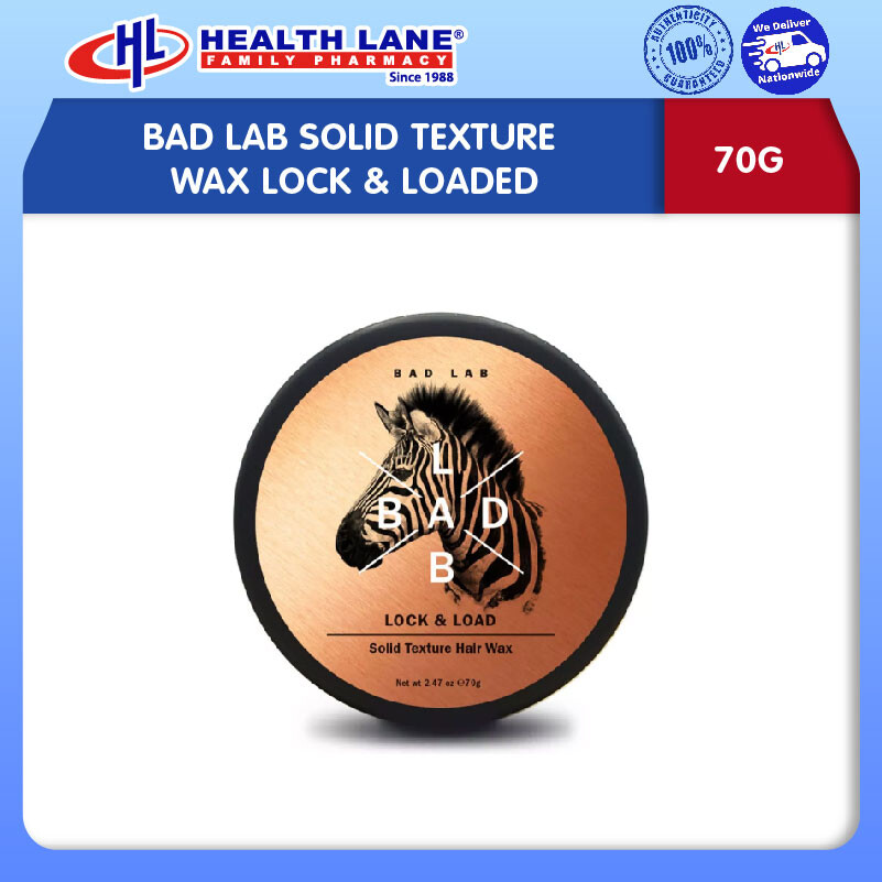 BAD LAB SOLID TEXTURE WAX LOCK & LOADED (70G)